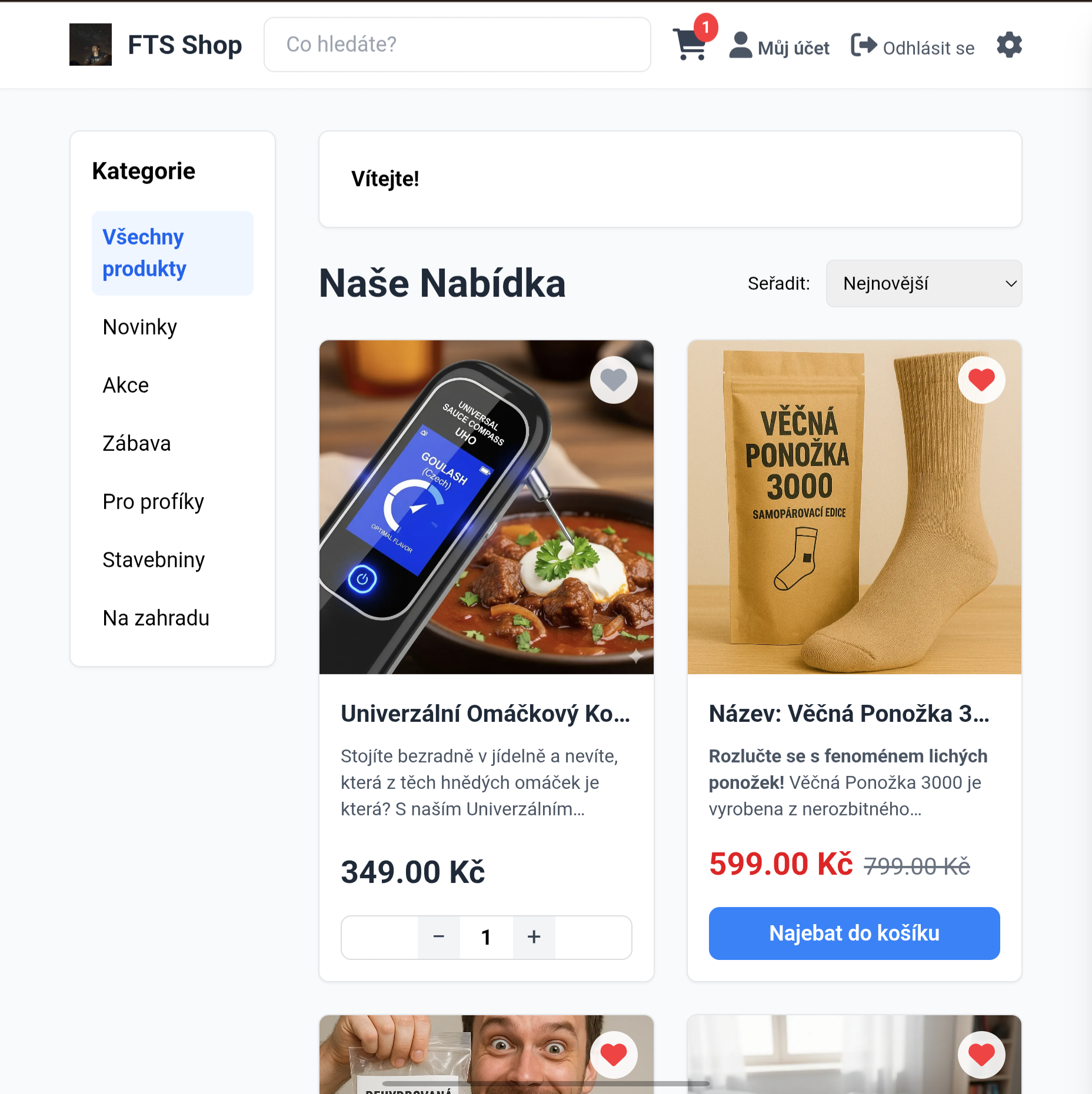 Náhled e-shopu 1